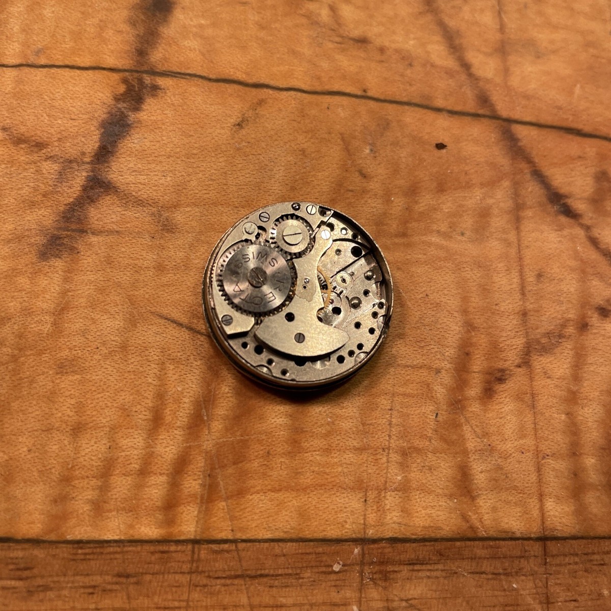 Recta incomplete Watch Movement for parts