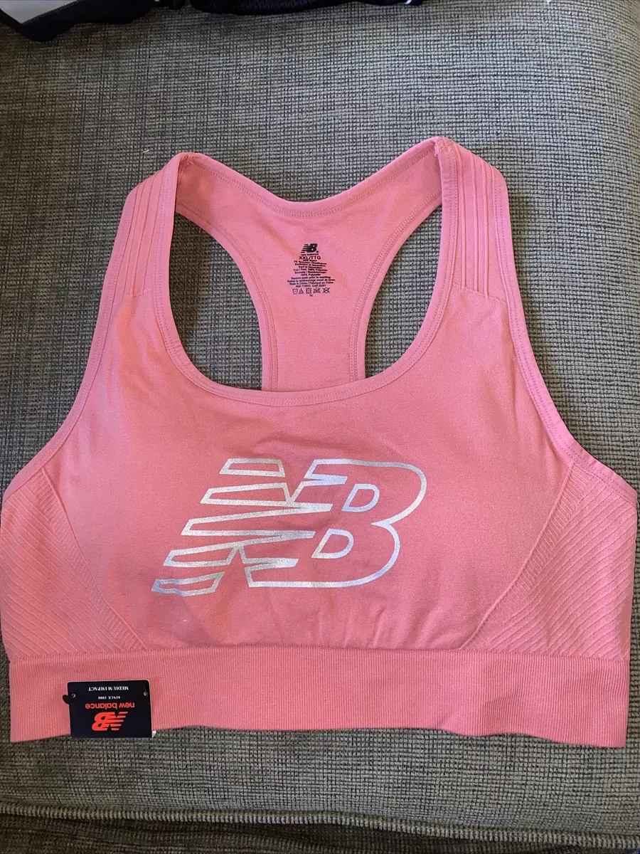 NEW BALANCE Medium Impact Sports Bra Style # 111048 Size XXL Off Road CUTE