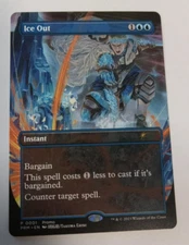 Ice Out (001) - PROMO ANIME BORDERLESS MTG Unique & Misc. Promos NM