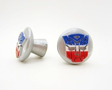 Perilla de muebles Transformers Autobot Logo - retro dibujos animados videojuego decoración jugador