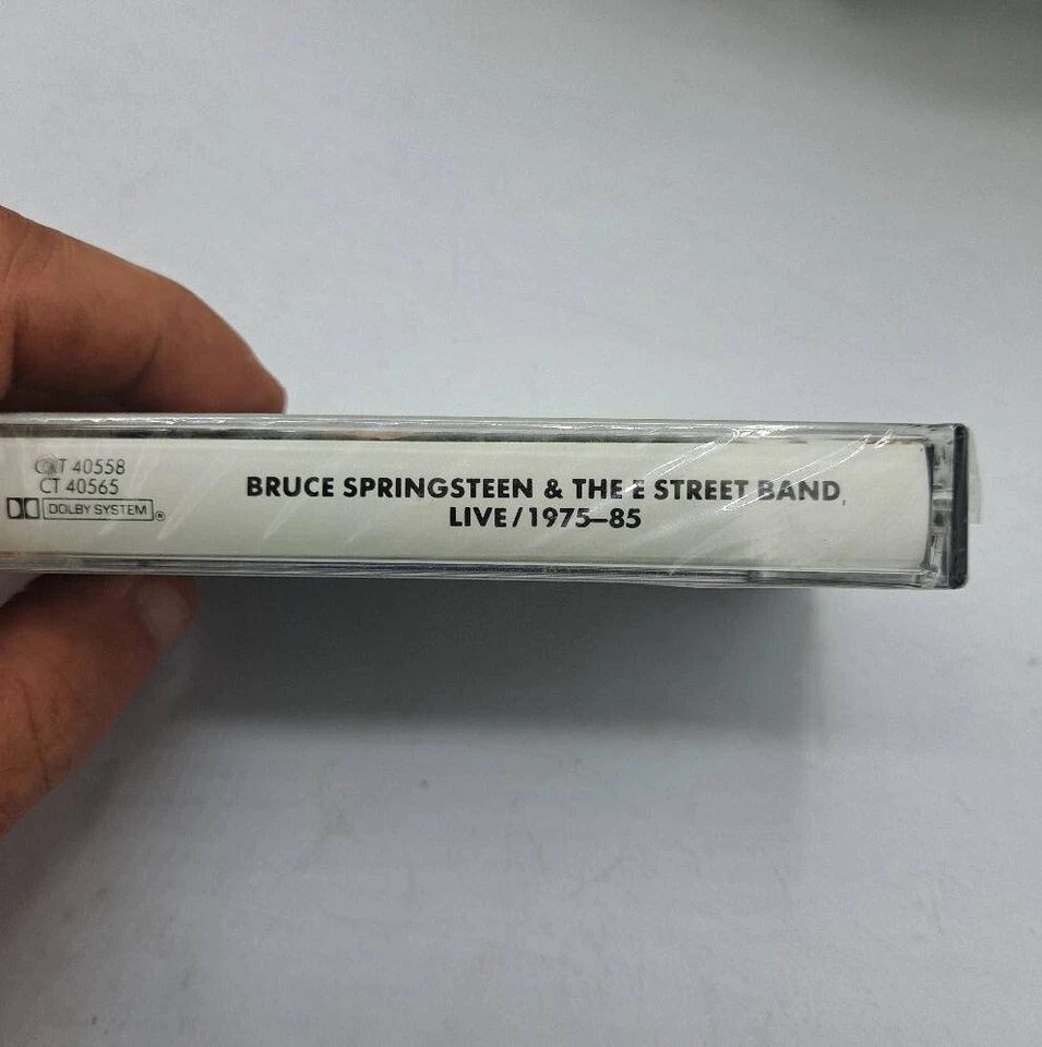 Bruce Springsteen & The E Street Band Live 1975-85 Cassette Tape Side 3 and 4 - Image 3 of 3