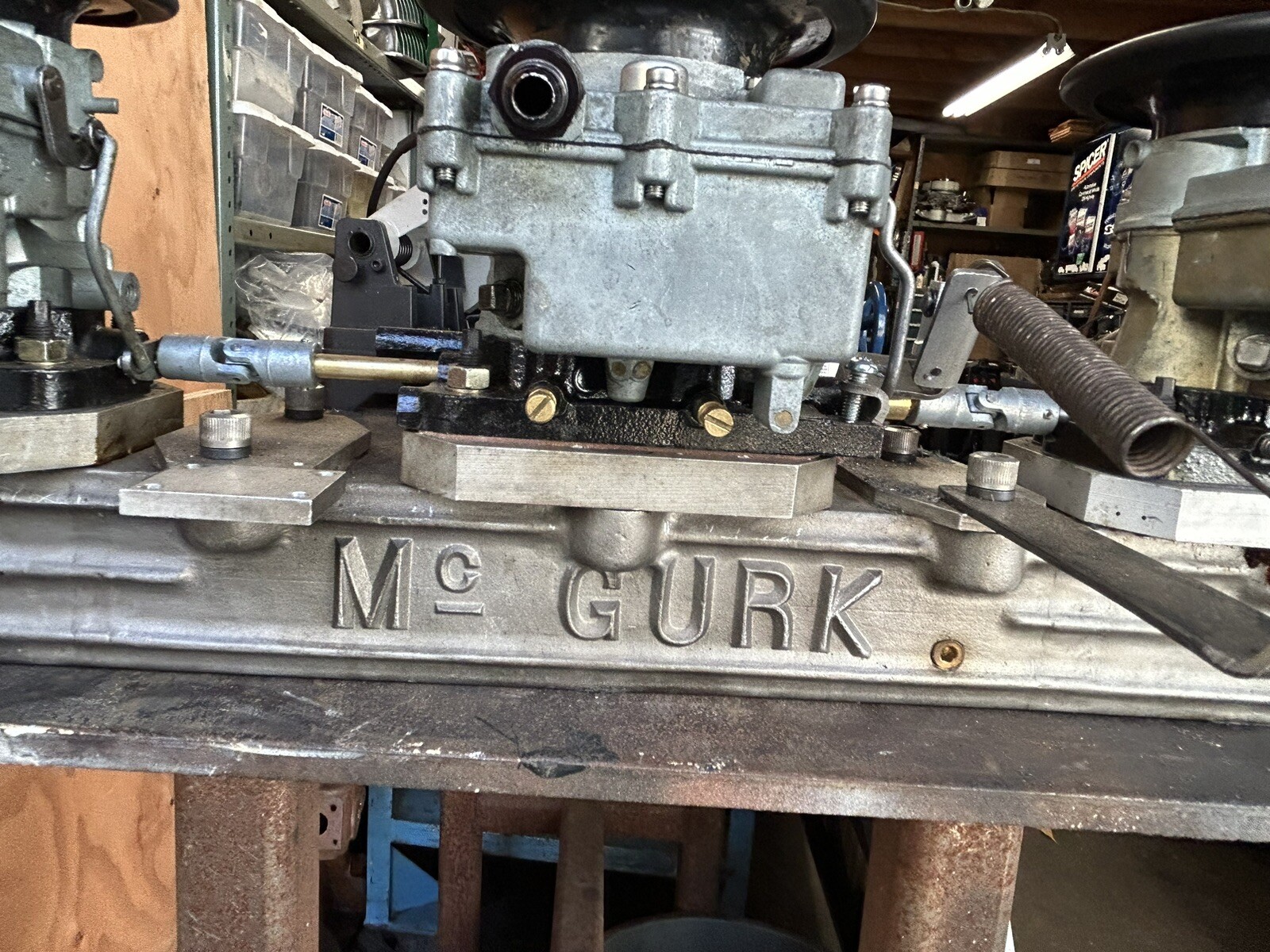 McGurk intake manifold And Carbs for 235 261 Chevy Inline 6 eBay