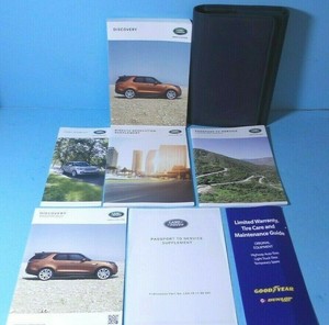 19 2019 Land Rover Discovery owners manual with Navigation and Diesel
