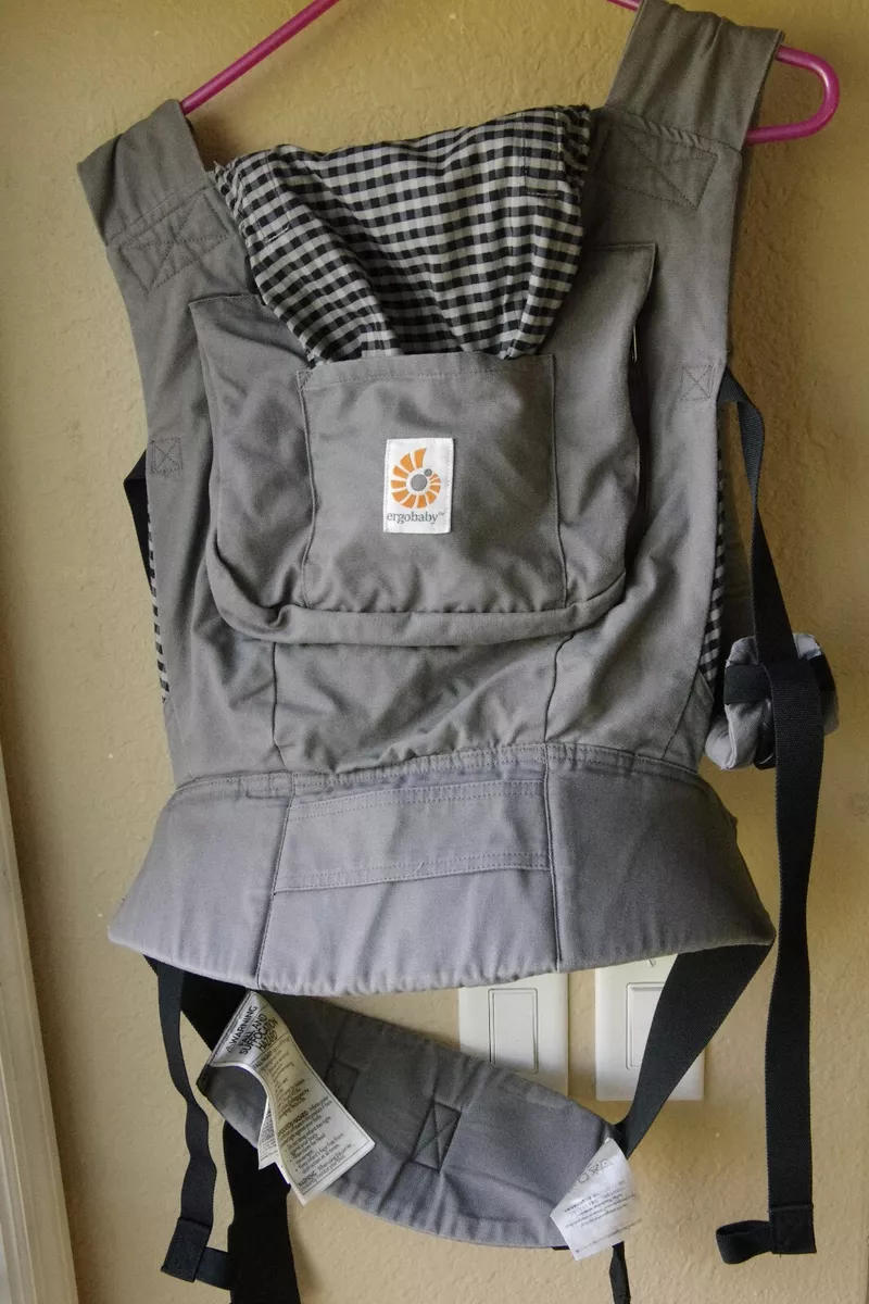 Ergobaby original steel plaid hotsell