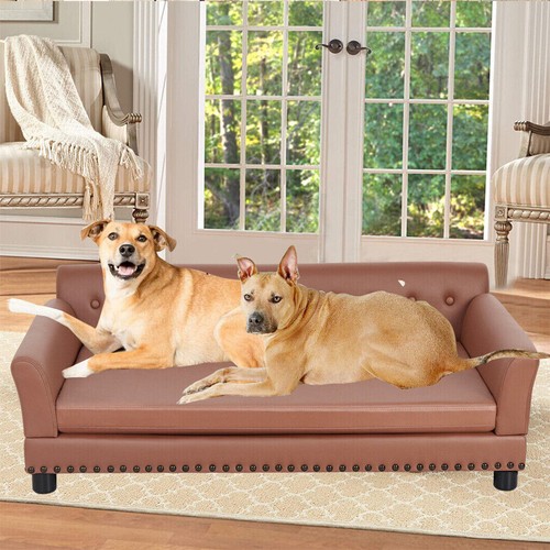 XXL-XL sofá para perro grande sofá cama para perro cojín para perro lavable con respaldo - Imagen 8 de 26