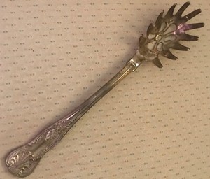 Beautiful Silver Spaghetti / Pasta Server / Pasta Ladle / Pasta Fork / Spoon 