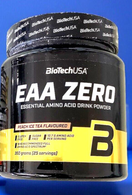 (54,14 /kg) BioTech USA EAA Zero Aminosäuren 350g Dose