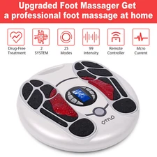 OSITO Foot Circulation Massager EMS Pulse Blood Booster for Pain Reli Neuropathy