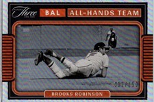 2022 Panini Three and Two All Hands Team /150 Brooks Robinson #AHT-15 Orioles