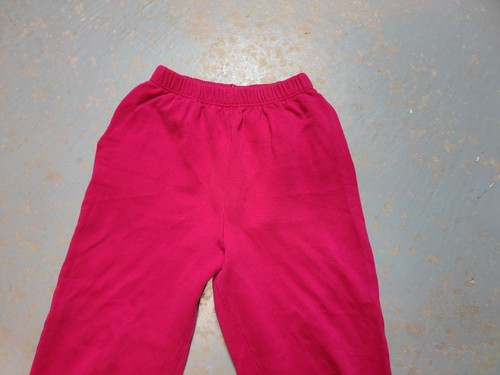 Vintage 80s Athletic Works Pink Sweat Pants Medium USA Made 50/50 - Picture 2 of 4