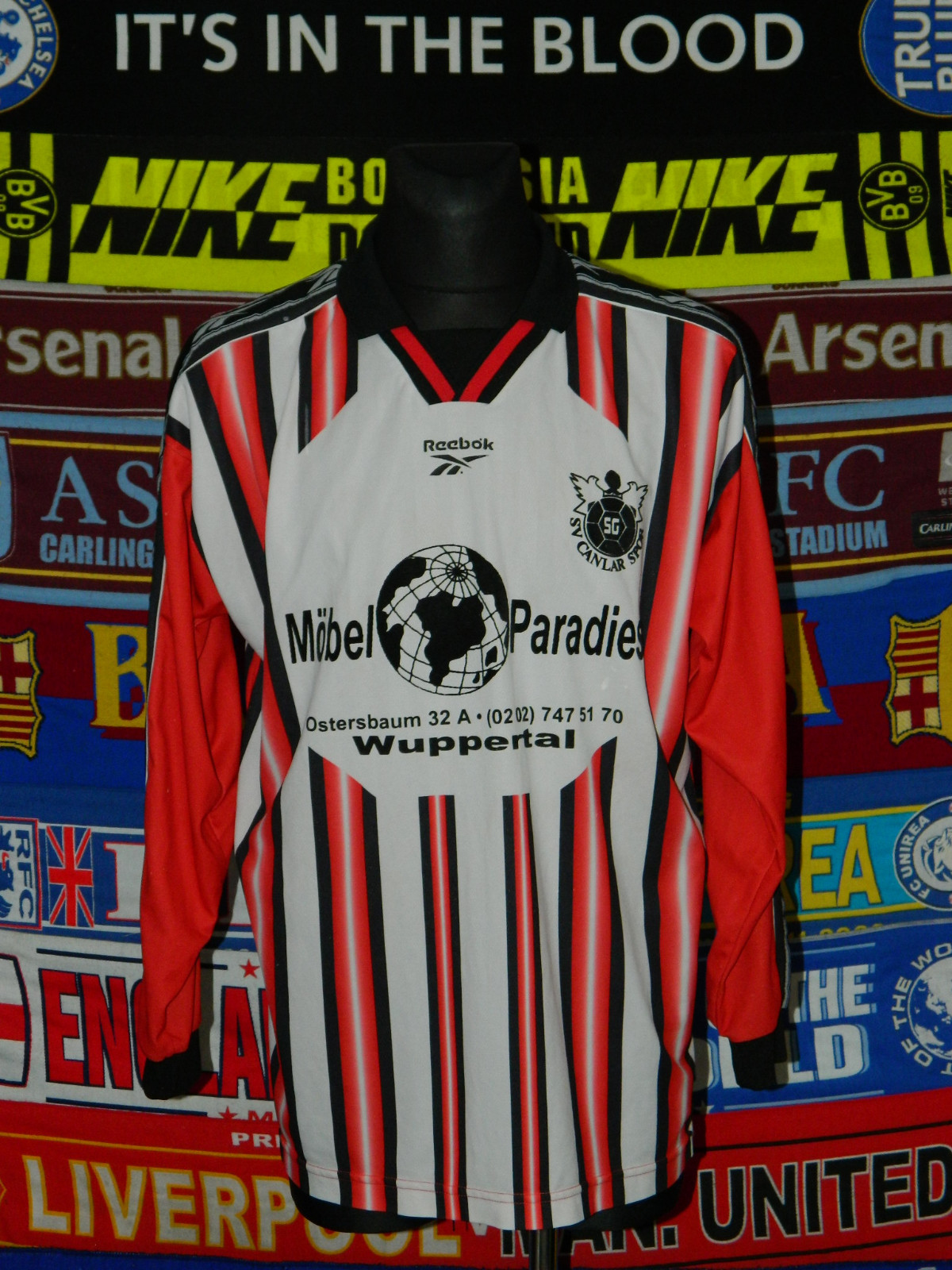 4/5 SV Canlar Spor adults XXL #8 retro rare football shirt jersey trikot