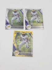 CHRIS EVANS 2021 Panini Prizm Draft Picks Gold Cracked Ice & 2 Base RC 