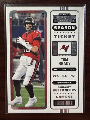 2022 Panini Contenders #93 Tom Brady Tampa Bay Buccaneers