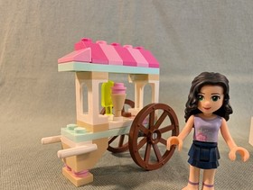 LEGO Friends 30105 and 30106 Flower and Ice Cream Stands Both Complete