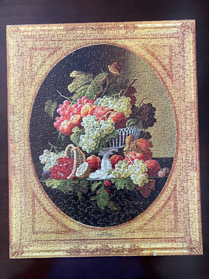 Fruit Puzzle 1968 Springbok Severin Roesen (Complete with Box) Vintage