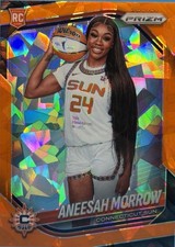 Panini Prizm WNBA 2025 Aneesah Morrow RC Orange Cracked Ice Color Match - Sun