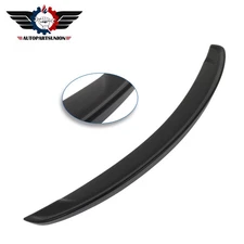 Matte Black Spoiler For 2014-2015 Chevrolet Camaro Rear Trunk Lid Wing ABS