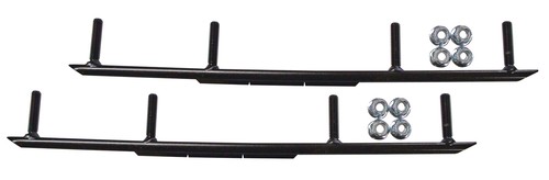 C&A Pro Blue XT Snowmobile Skis w/ 6" Round Bars Complete Kit Ski-Doo S-Chassis - Picture 4 of 4