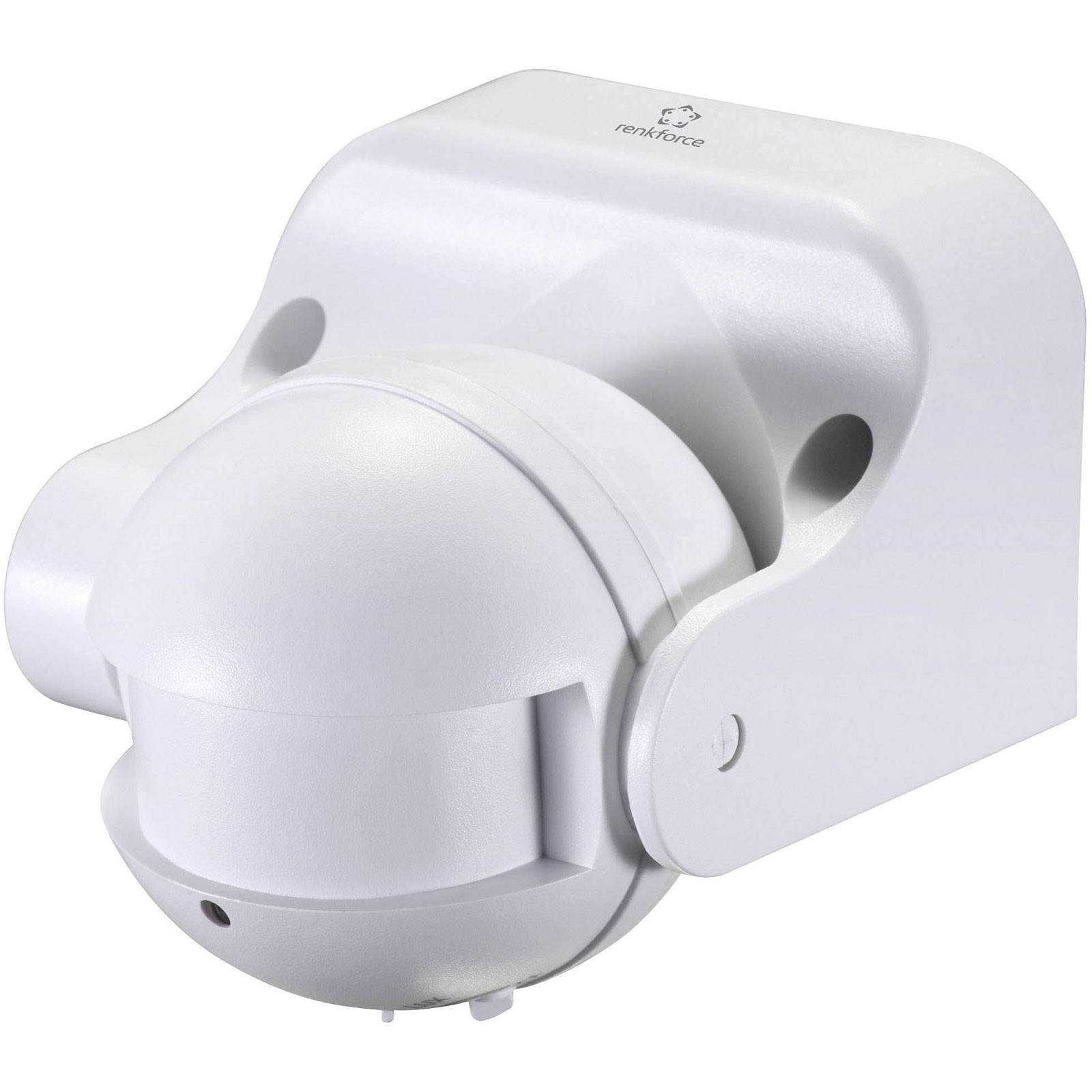 Renkforce HF Motion Detector 180° Relay White IP44 Surface-Mount