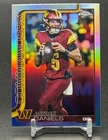 2025 Topps Chrome Jayden Daniels Refractor #295 - Commanders