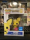 Funko POP Pokemon Pichu 579 Flocked 2020 Wonderous Convention w/ Protector