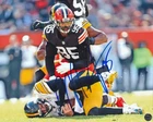 Myles Garrett Autographed Cleveland Browns VS Pittsburgh 8x10 Photo with COA