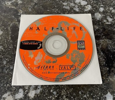 Half Life (Windows PC, 1998) Disc ONLY NICE!!