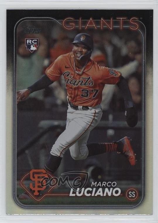 2024 Topps Series 1 Rainbow Foil Marco Luciano #232 4z8