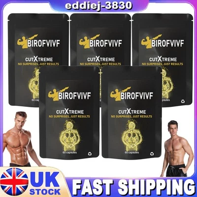 1-5PCS BioRevive CutXtreme NEW IMPROVED FORMULA 60 Servings for Health Boost✅
