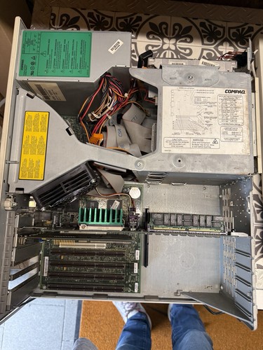 Compaq Desktop XL 5133 AT Retro Vintage PC Intel Pentium 133 DOS - Bild 11 von 12