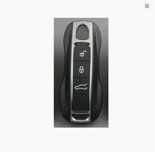 Porsche Cayenne Macan Smart Key Shell Cover with badge 2020 2021 2022 2023 2024