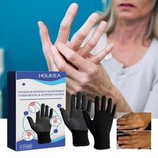 Compression Gel Gloves Hand Pain Relief Arthritis Stiffness Wrist Support