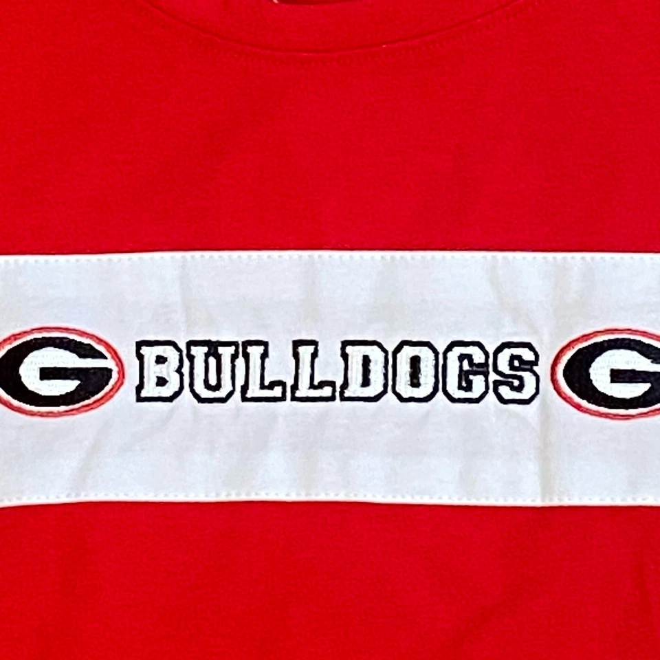 Georgia Bulldogs UGA Boy’s Girl’s Short Sleeve Shirt New NWT Size 8 - Image 2 of 4