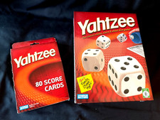 NEW 2005 Yahtzee Game + 2004 extra 80 Score Cards pack SEALED Parker Brothers 8+