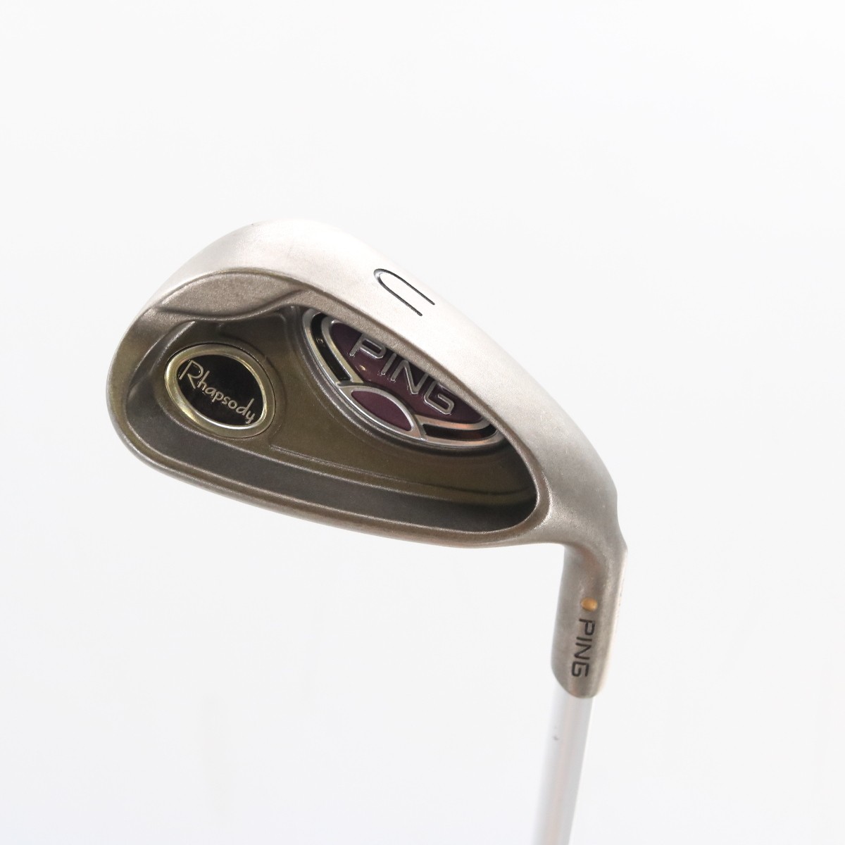 【PING Rhapsodyアイアン5本セット】　7・8・9・W・S Ping Rhapsody Iron Set 7-W,U,S Gold Dot ULT 129 Ladies Flex