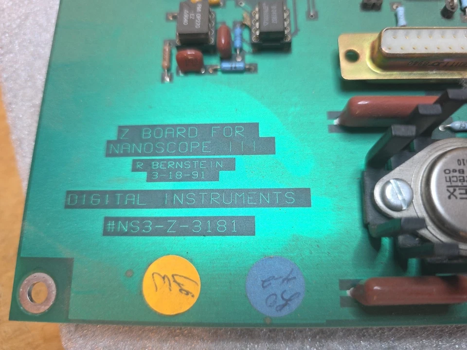 Instrumentos digitales placa Z para nanoscopio NS3-Z-3181 Foto 2 de 4