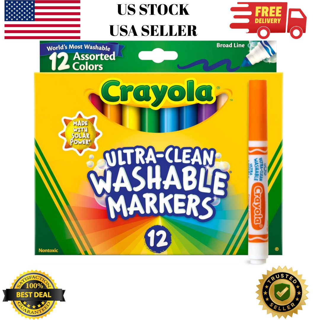 Washable Multi Color Kids Drawing Art Supplies