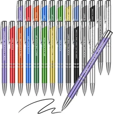 24 Snarky Office Pens Funny Ballpoint Pens Black Ink Pens Work Sucks Pen Set Ins