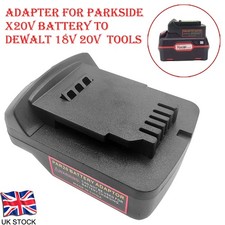 Battery Adapter Converter For Parkside 20V to For Dewalt 18V 20V Cordless Tool