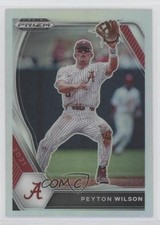 2021 Panini Prizm Draft Picks Silver Prizm Peyton Wilson #PDP66 0dz7