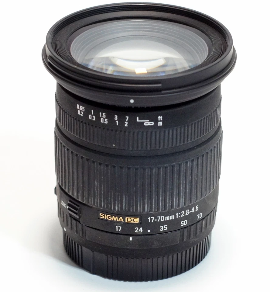 Lente macro Sigma DC 17-70 mm f/2,8-4,5 para Canon EF de Japón Foto 2 de 4