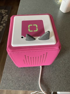 Pink Tonies Toniebox  Audio Box With Power Cord TESTED WORKING