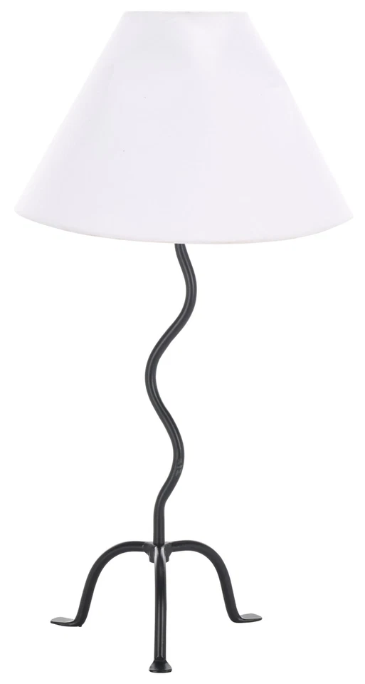 Lámpara de Mesa Chey Moderna Negra 25 Pulgadas Colección Iluminación para Dormitorio, Salón... Foto 3 de 4