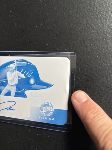 2024 Leaf Press Pass Premium - James Wood 1/1 Cyan Print Plate #LO-JW2 READ - Picture 3 of 8