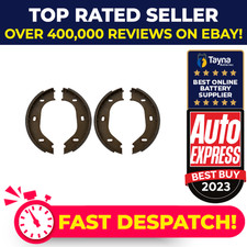 Image of Handbrake Shoes Set fits BMW 320 E30 2.0 82 to 93 Parking 34411100567 Febi New