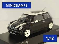 MiniChamps Mini Cooper Black 1/43 Diecast Car, Collectible, Excellent Condition