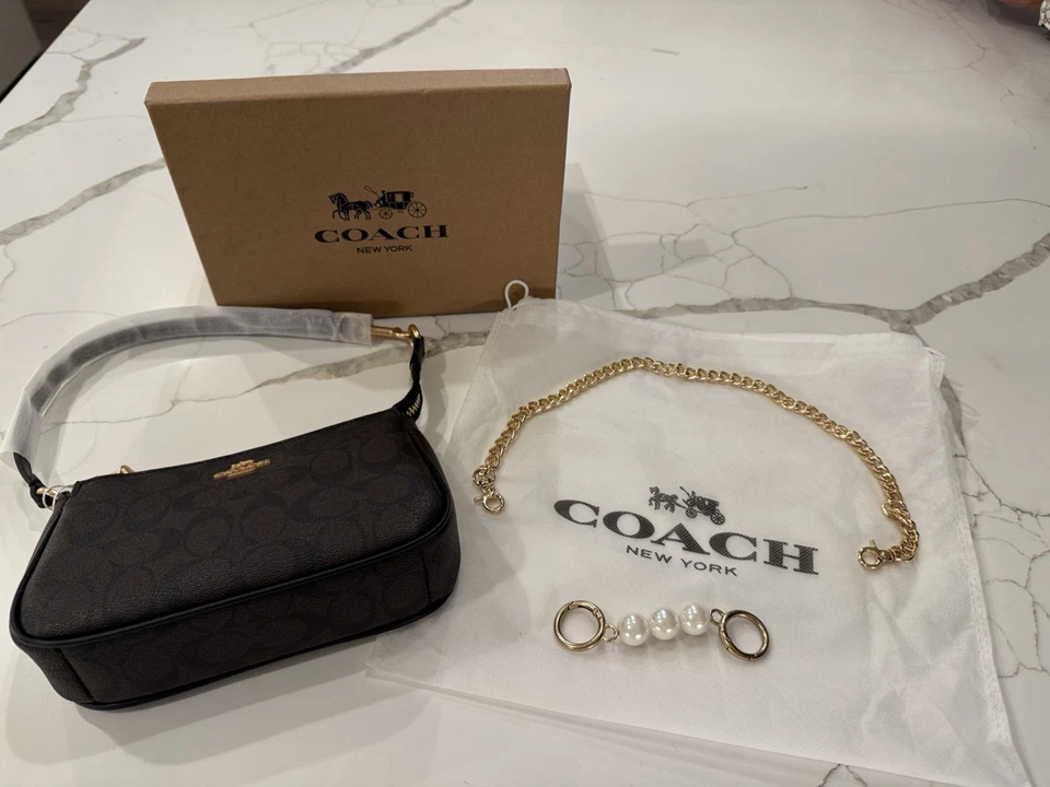 Coach Nolita 19 en lona exclusiva CS442 NUEVO CON ETIQUETAS Foto 3 de 4