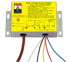 AHV24V8KV2R5MAW High Voltage DC-DC Power Supply 24VDC Input 8KV 2.5mA Output