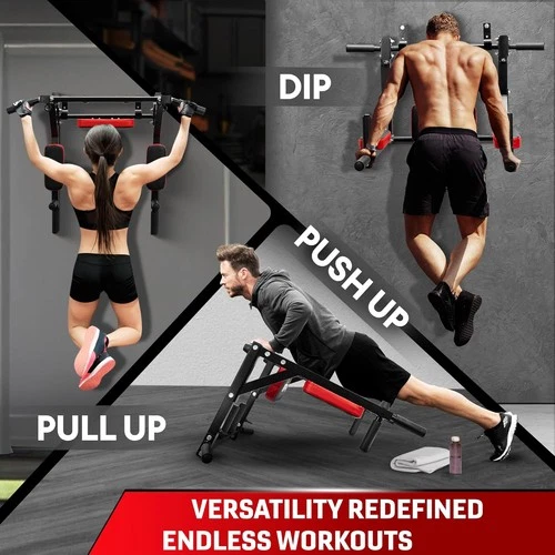 Klimmzugstange Wandmontage Klimmzug Pull Up Bar Krafttraining Tragkraft 200kg DE - Bild 8 von 8