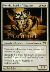 Konda, Lord of Eiganjo - Champions of Kamigawa #30/306